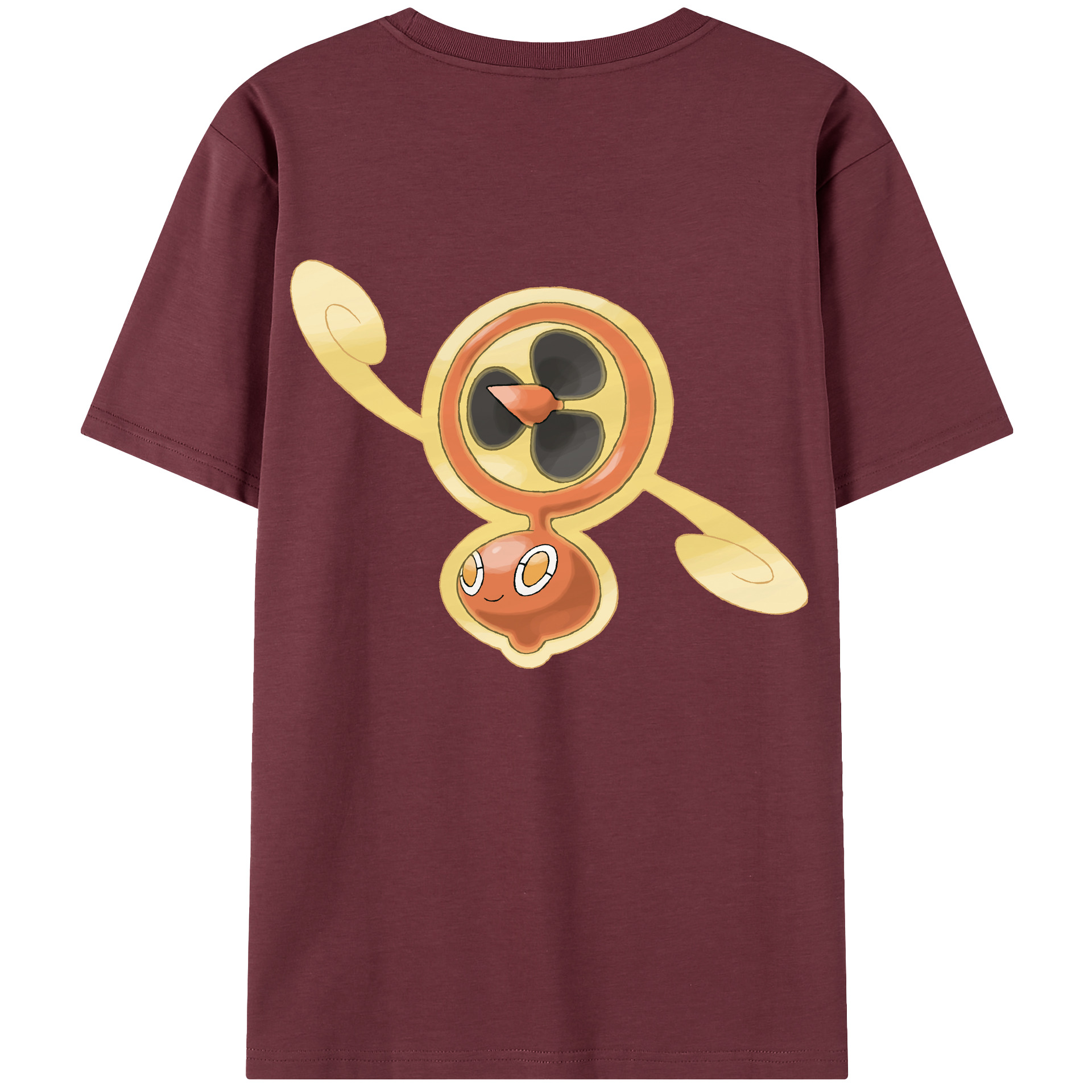（画像用） ポケットモンスター Pokémon 綿100％半袖Tシャツ（背面プリント）